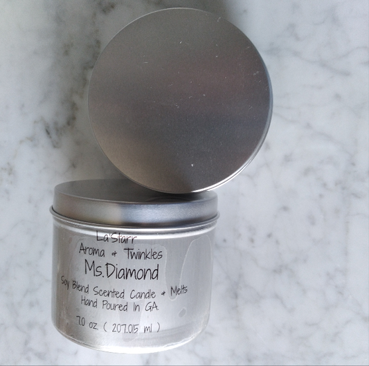 Tin Candle  Ms Diamond